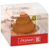 Radiergummi „Hunde Poop“ 3D | braun